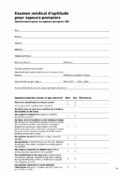 FKS 03 Tauglichkeitsuntersuchung Fragebogen fuer Angehoerige der Feuerwehr leer FR pdf